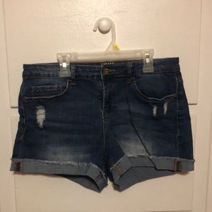 Blue Jean Shorts